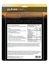 AlpineAire Rustic Three Cheese Sausage Lasagna